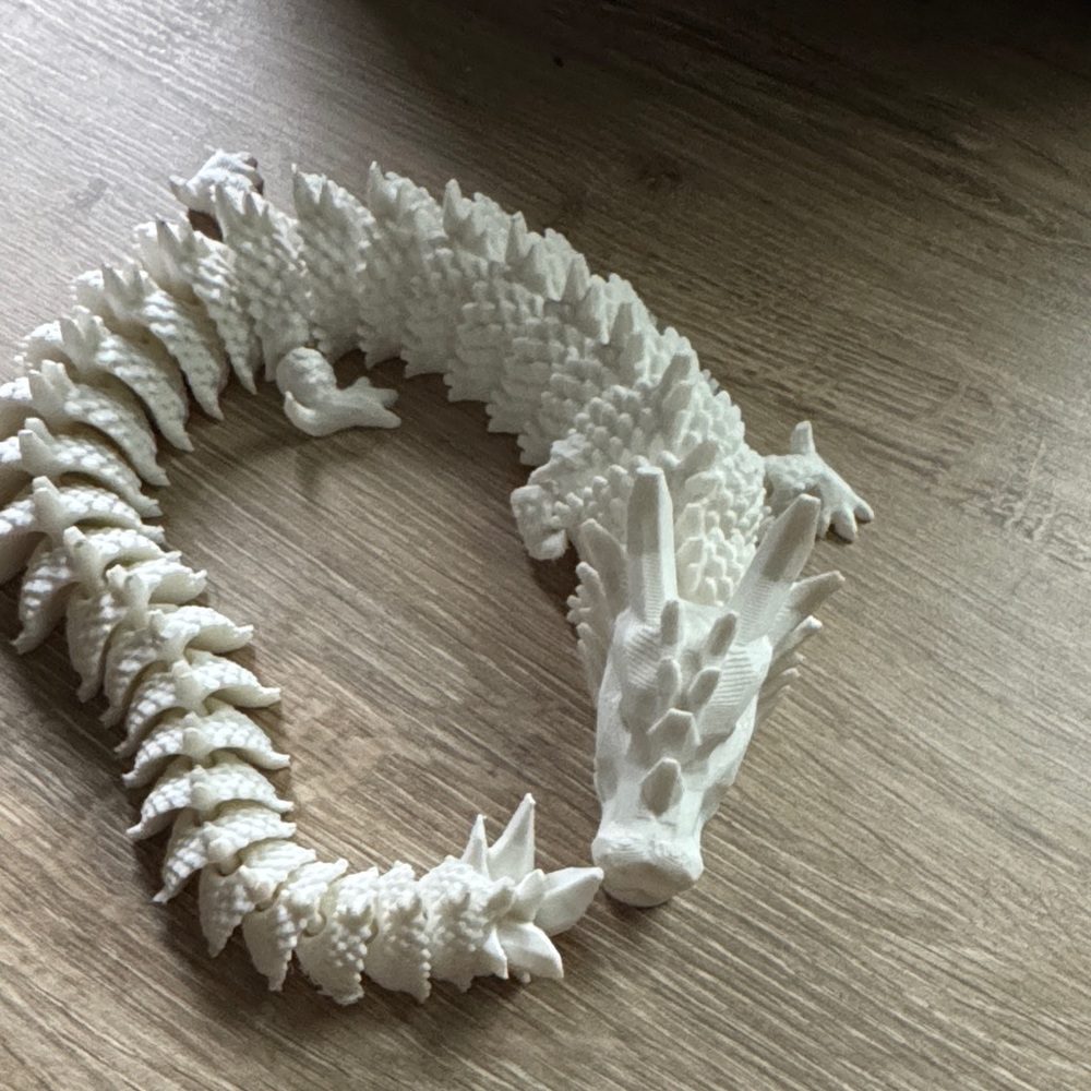 3-D printed dragon